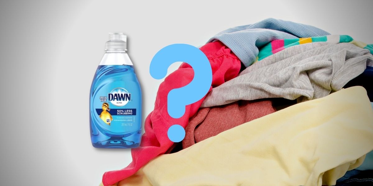 Can you wash clothes with Dawn? - Can you wash it?