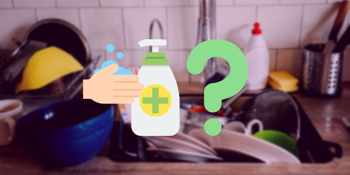 Can you wash dishes with hand soap?